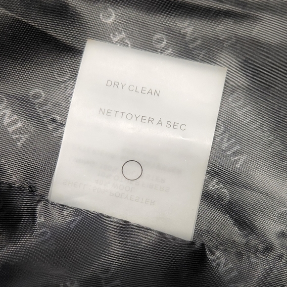 New!Vince Camuto Women's Gray Plaid Button Down Coat - Picture 10 of 11